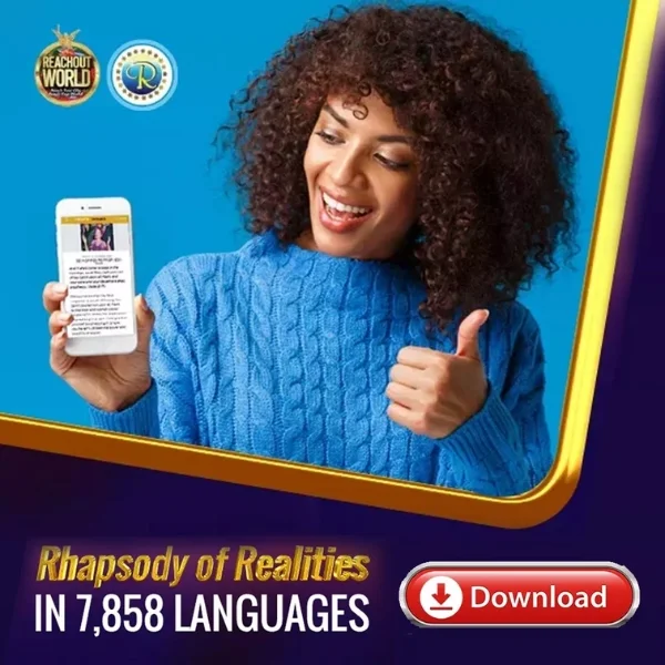 Rhapsody of Realities - Available in 7,858 languages